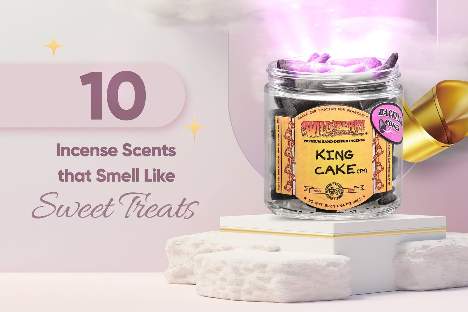 10 Incense Scents that Smell Like Sweet Treats