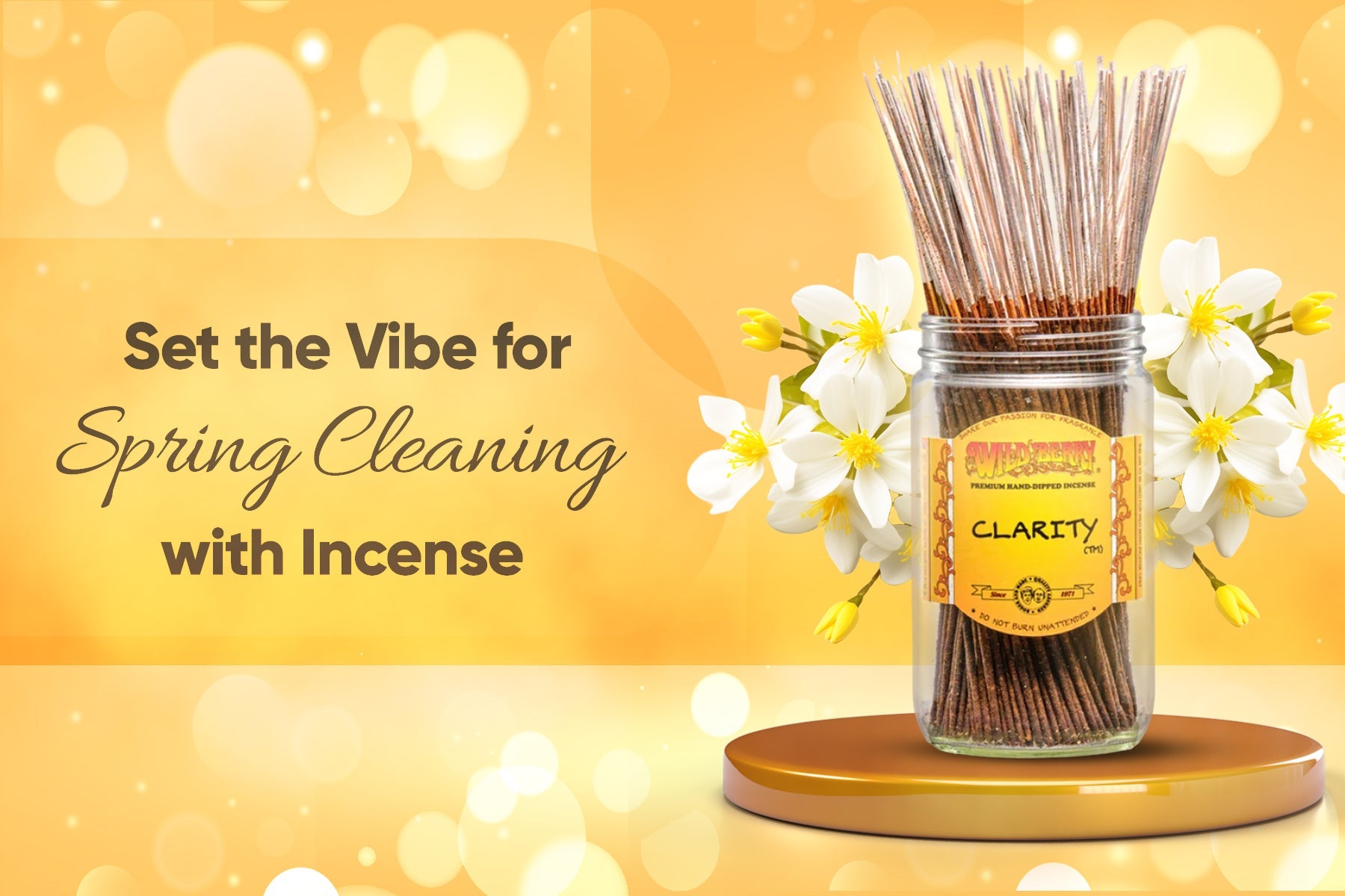 Set the Vibe for Spring Cleaning with Incense