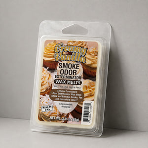 Creamy Vanilla Wax Melt - Smoke Odor Exterminator