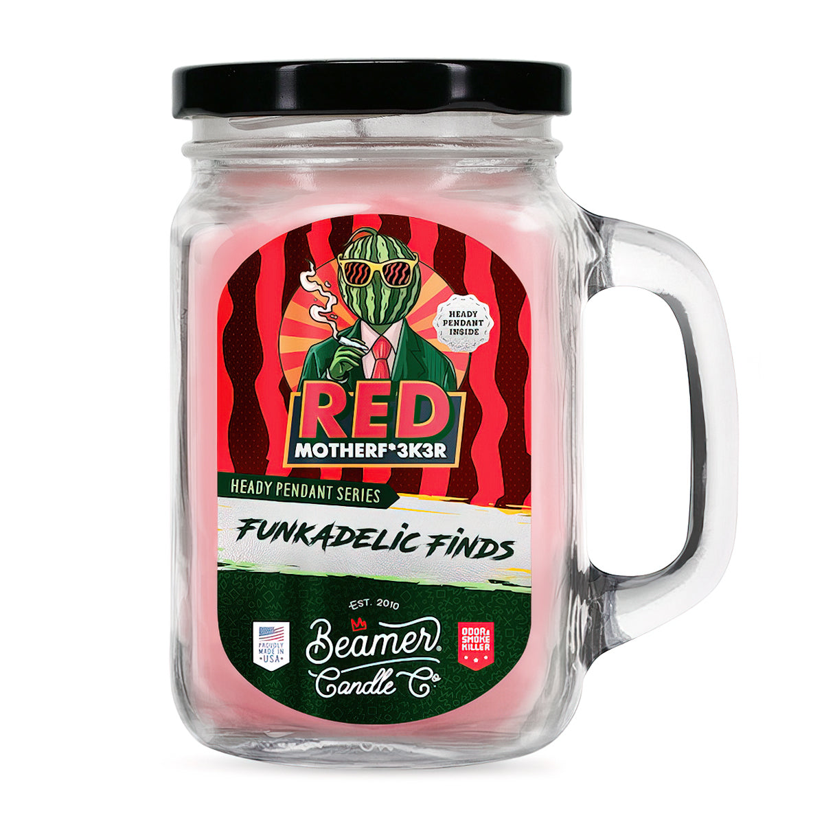 Red Mother F*#k3r - Beamer Candle Co