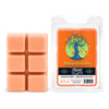 Artisan Wax Drops by Beamer Candle Co., featuring sweet scent notes of ripe juicy peaches, fruit nectar, and warm orchard woods.