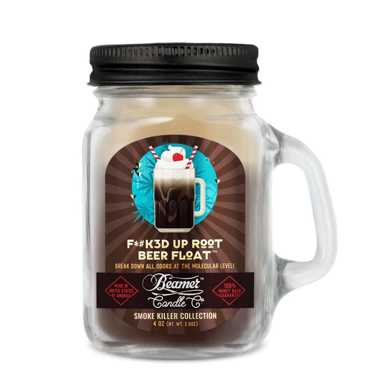 F*#k3d Up Root Beer Float - Beamer Candle Co