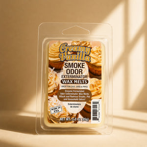 Creamy Vanilla Wax Melt - Smoke Odor Exterminator