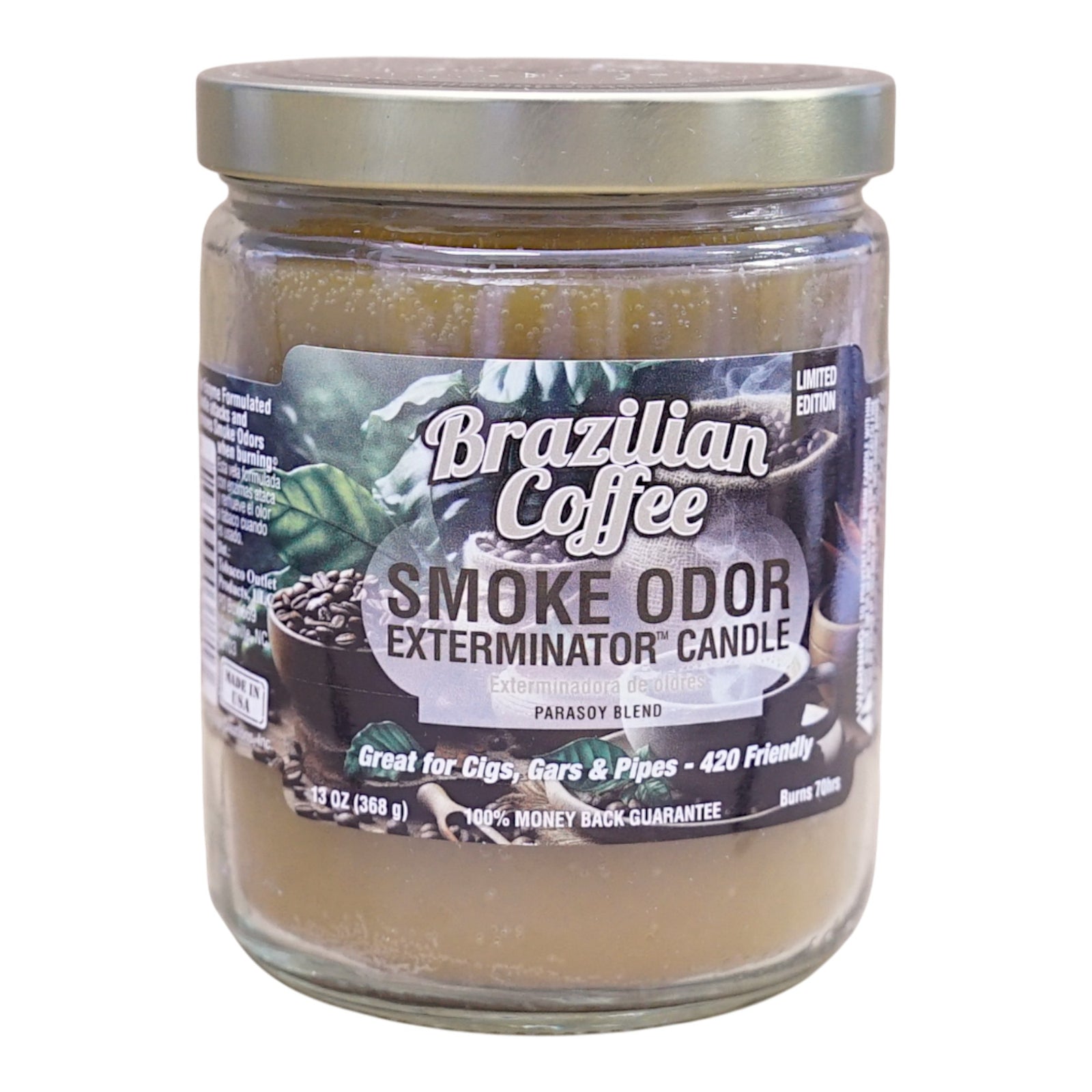 Brazilian Coffee Candle - Smoke Odor Exterminator