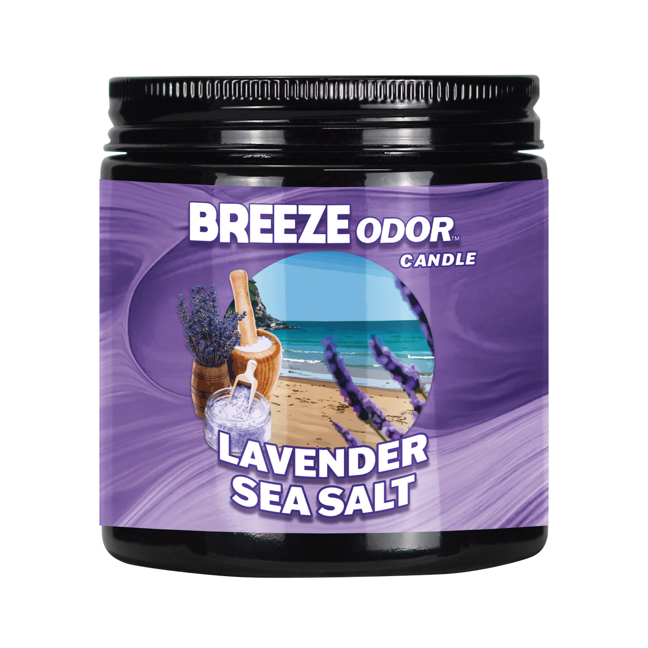 Lavender Sea Salt - Breeze Candle