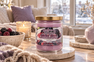 Mulberry and Spice Candle - Smoke Odor Exterminator