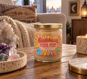 Sandalwood Candle - Smoke Odor Exterminator