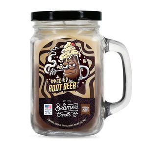 F*#k3d Up Root Beer Float - Beamer Candle Co