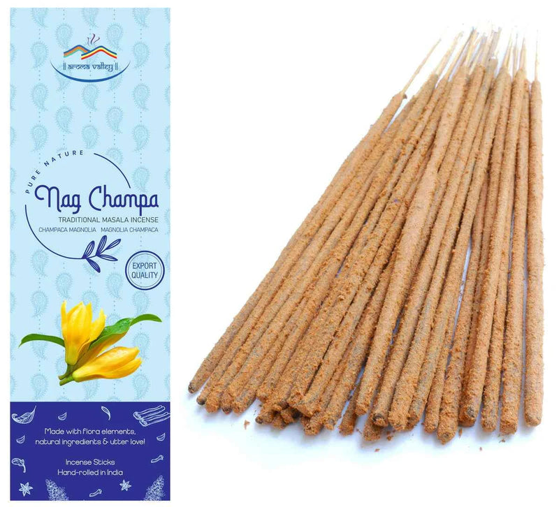 Aroma Valley Nag Champa Incense Sticks for spiritual connection