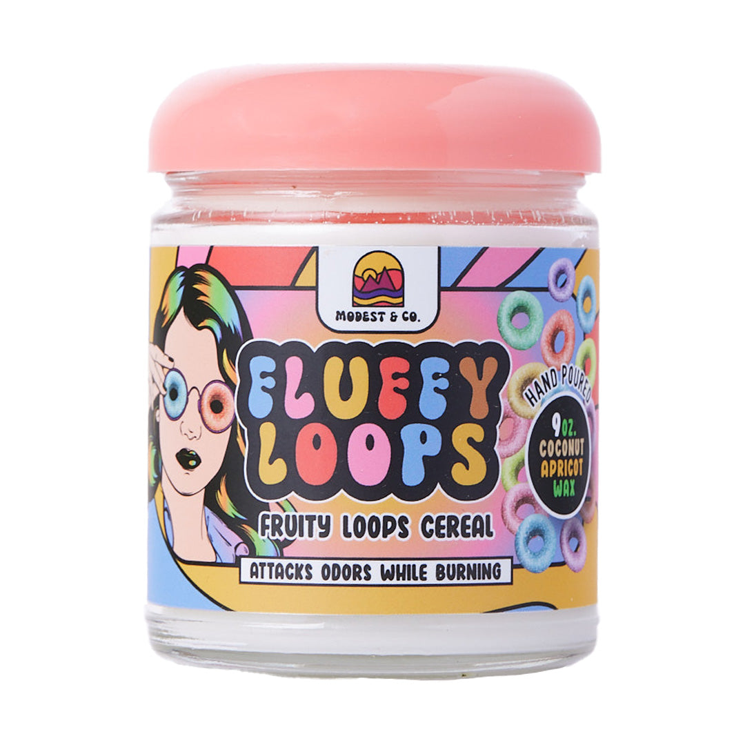 Fluffy Loops - Modest and Co. Odor Fighting Candle