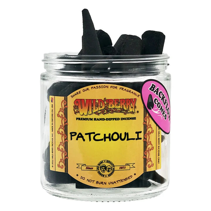 Patchouli Wild Berry Backflow Cones