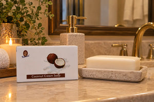 Coconut Cream Natural Soap - Kamini