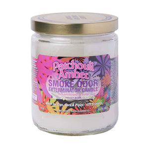 Patchouli Amber Candle - Smoke Odor Exterminator