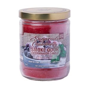 Sugared Cranberry Candle - Smoke Odor Exterminator
