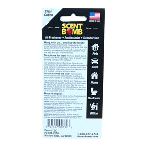 Clean Cotton Hanging Circles - Scent Bomb