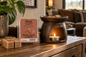 Whiskey Barrels & Cubans - Beamer Candle Co. Artisan Wax Drops
