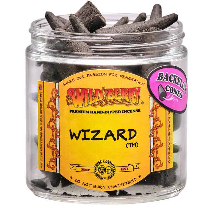 Wizard Wild Berry Backflow Cones