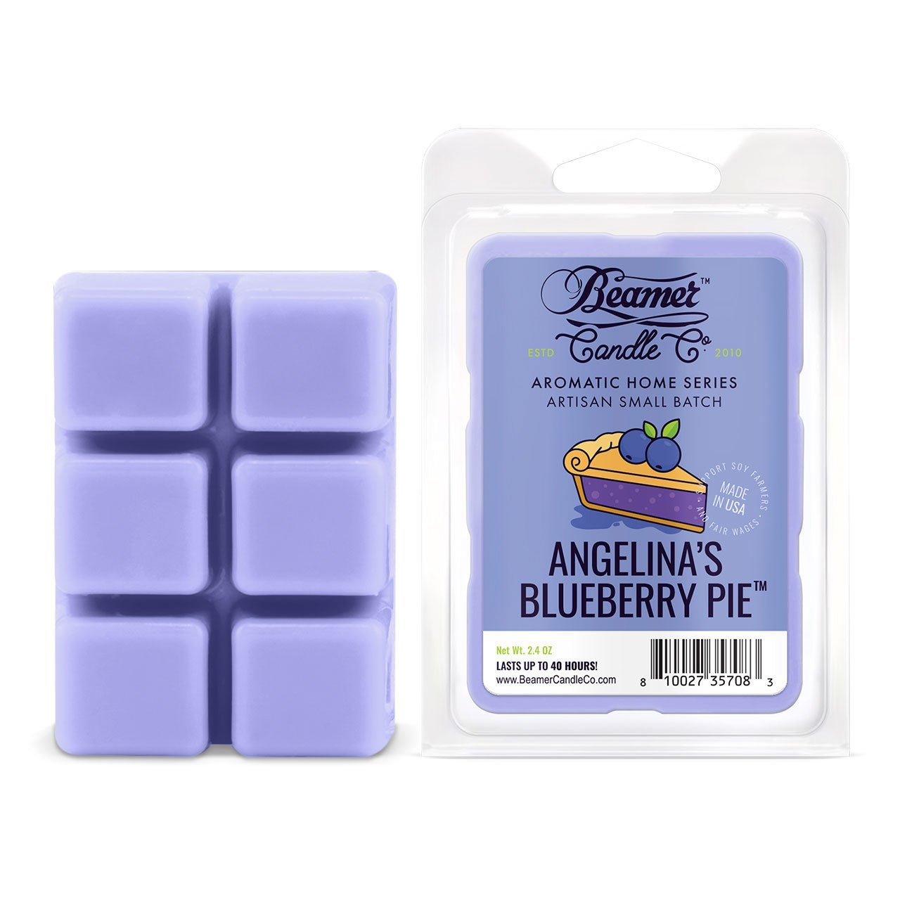 Angelina's Blueberry Pie - Beamer Candle Co - Nothing But Scents