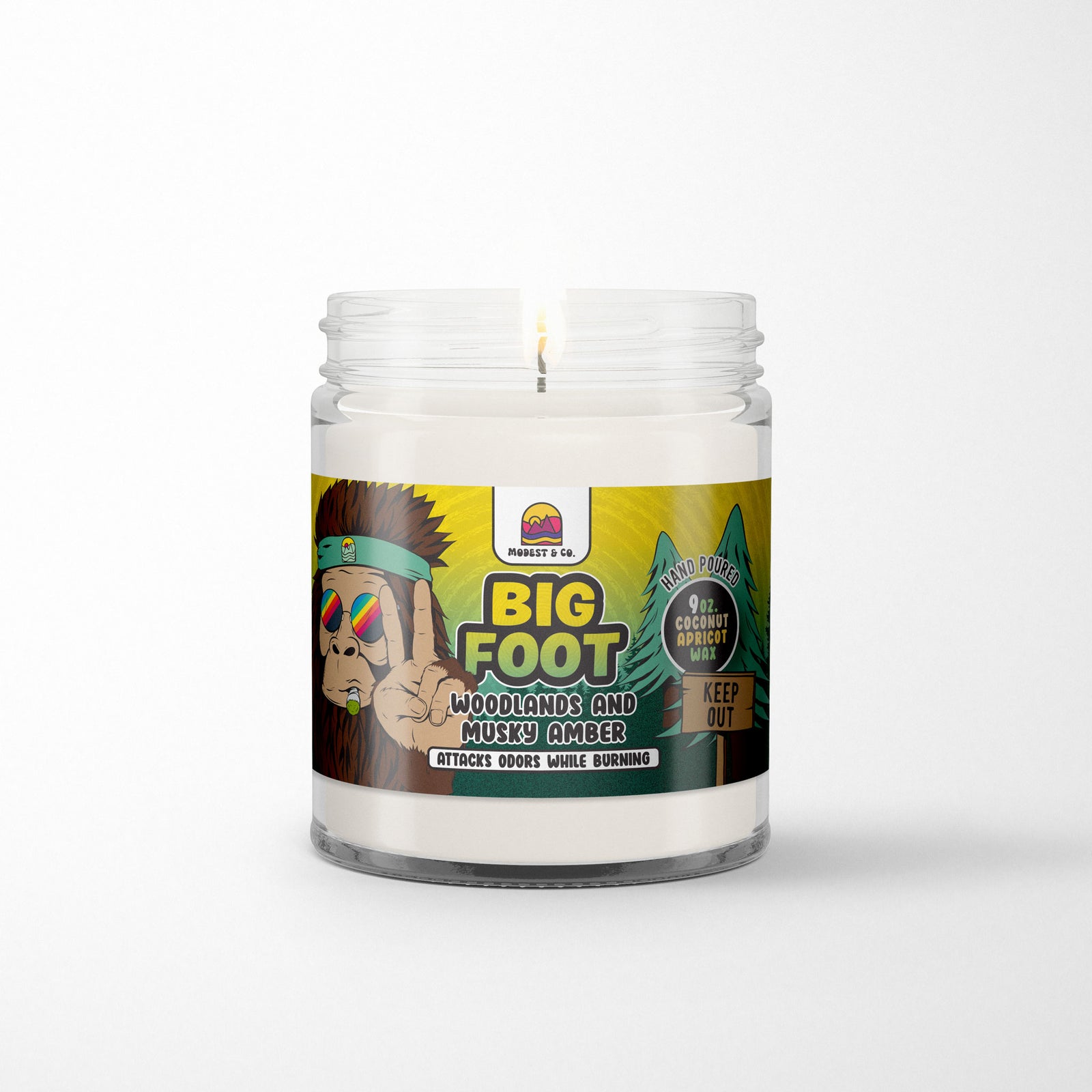Big Foot - Modest and Co. Odor Fighting Candle