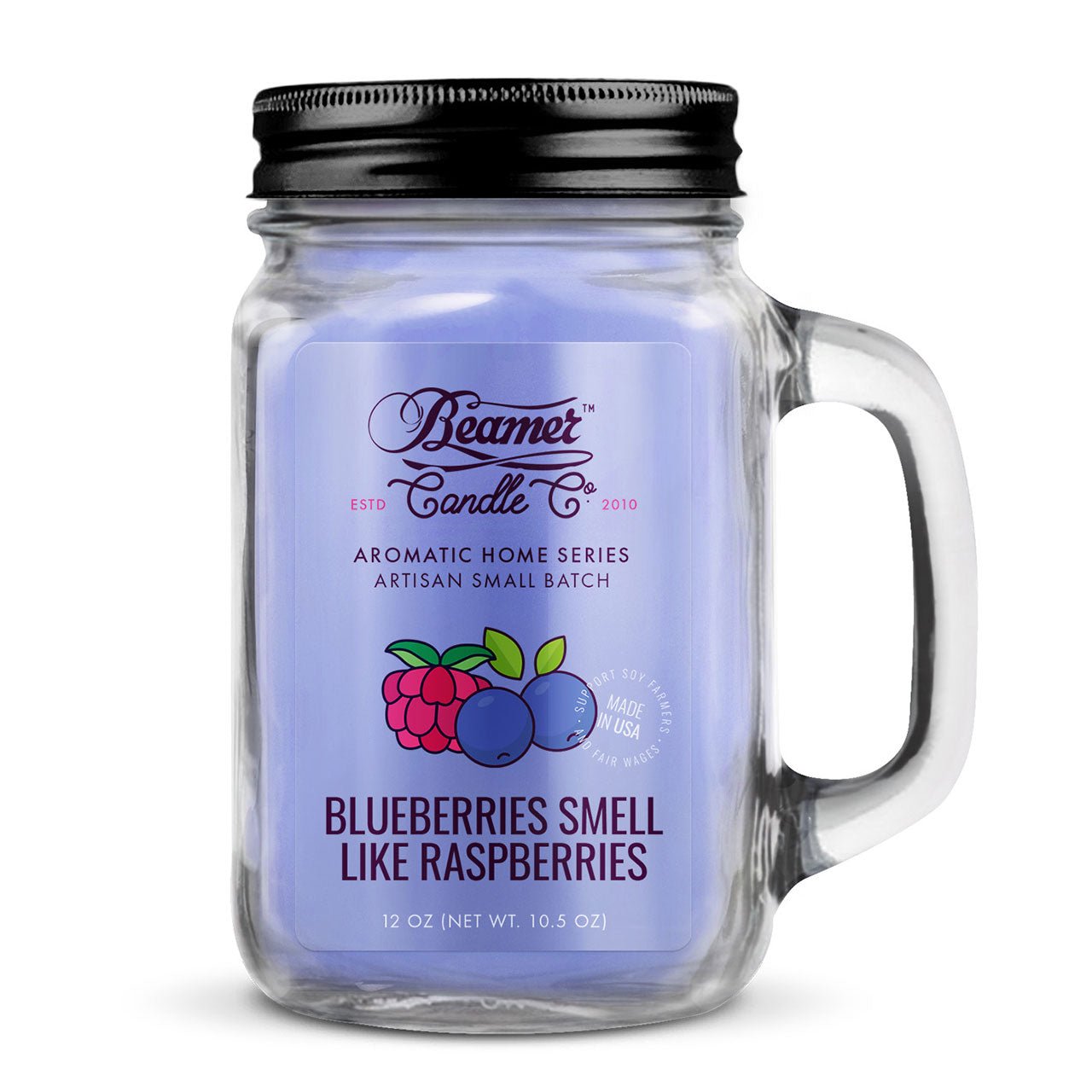 Blueberries Smell Like Raspberries - Beamer Candle Co - Nothing But Scents