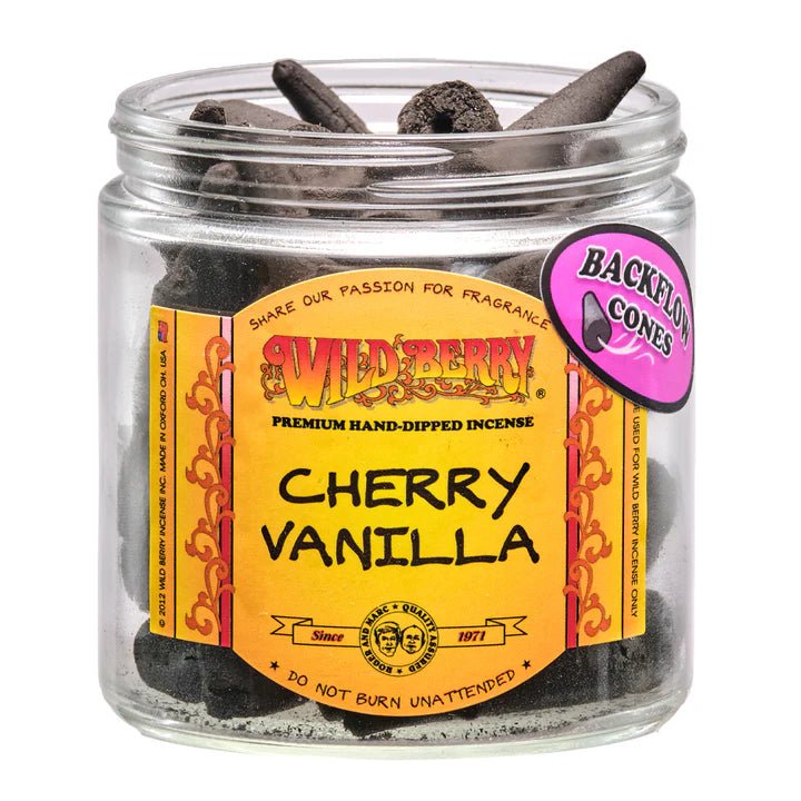 Cherry Vanilla Wild Berry Backflow Cones - Nothing But Scents