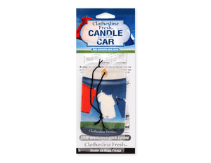 Clothesline Fresh Car Freshener - Smoke Odor Exterminator