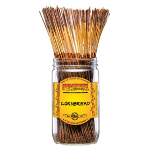 An Incense Stick by Wild Berry, featuring comforting scent notes of warm sweetcorn and salted vanilla caramel drizzle.