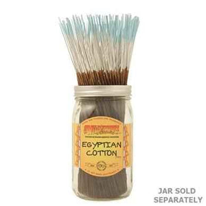 A pack of Egyptian Cotton™ Wild Berry Incense sticks, featuring a refreshing and crisp clean linen scent for a pure home ambiance.
