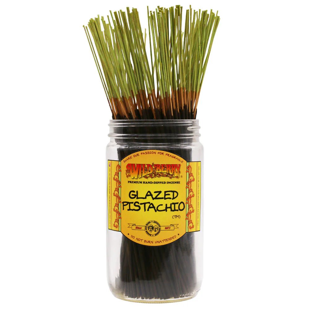 Glazed Pistachio Wild Berry Incense - Nothing But Scents