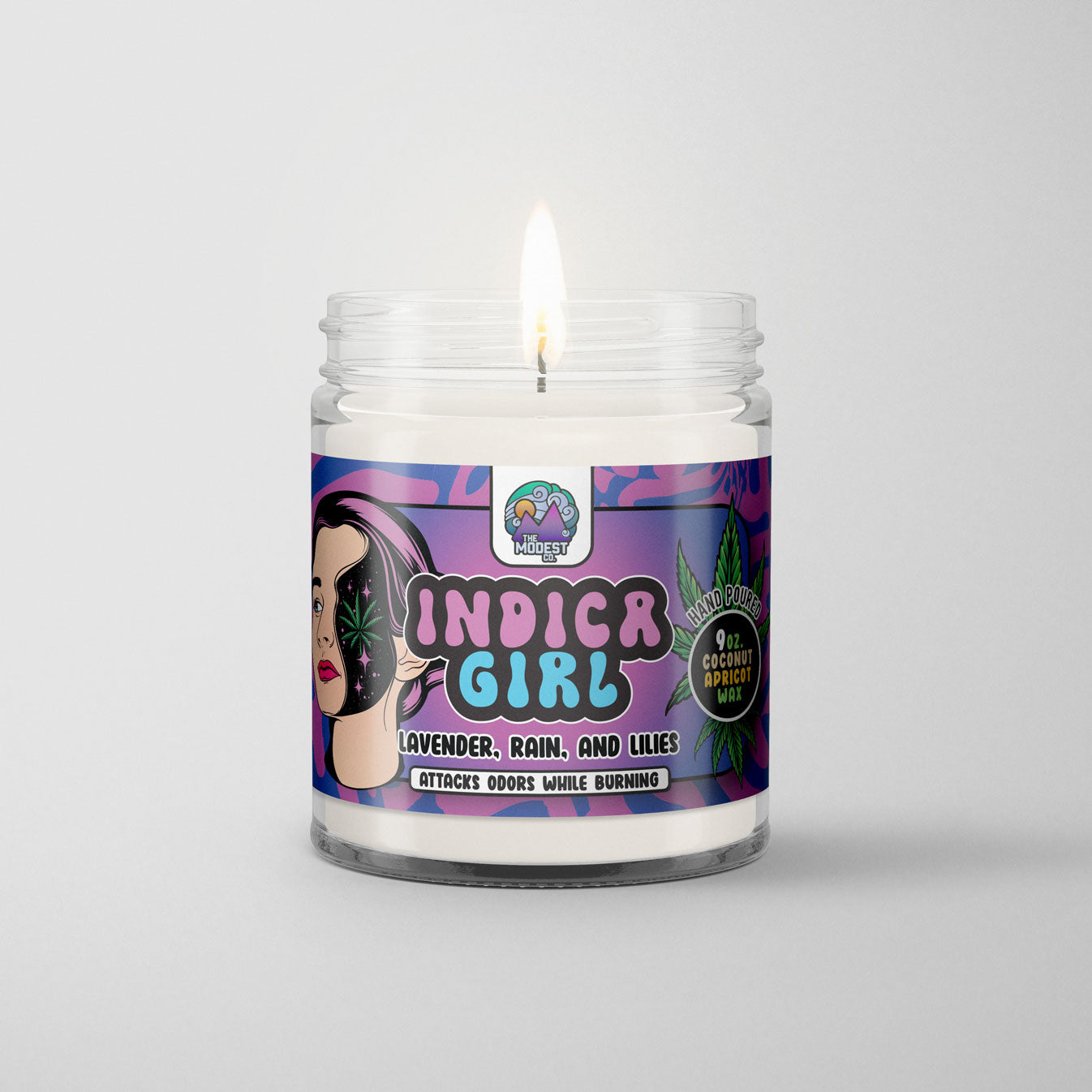 Indica Girl - Modest and Co. Odor Fighting Candle