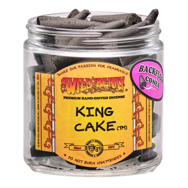 King Cake™ Wild Berry Backflow Cones - Nothing But Scents