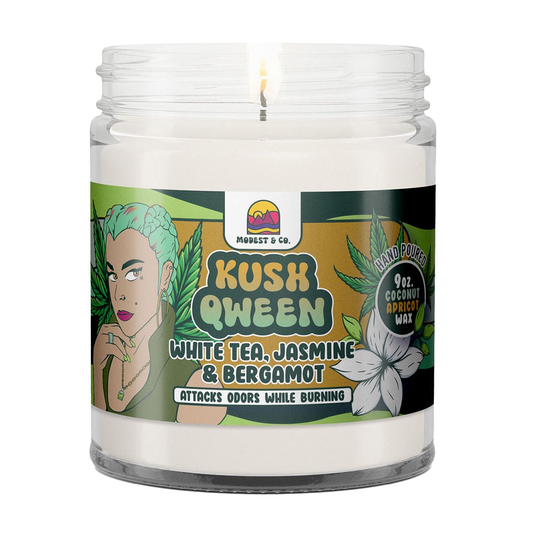 Kush Qween - Modest and Co. Odor Fighting Candle - Nothing But Scents