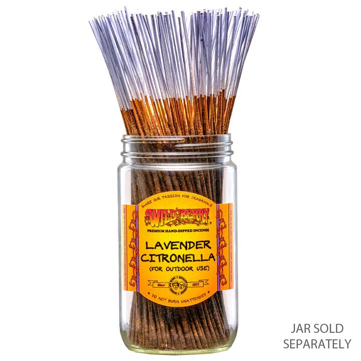 Lavender Citronella Wild Berry Incense - Nothing But Scents