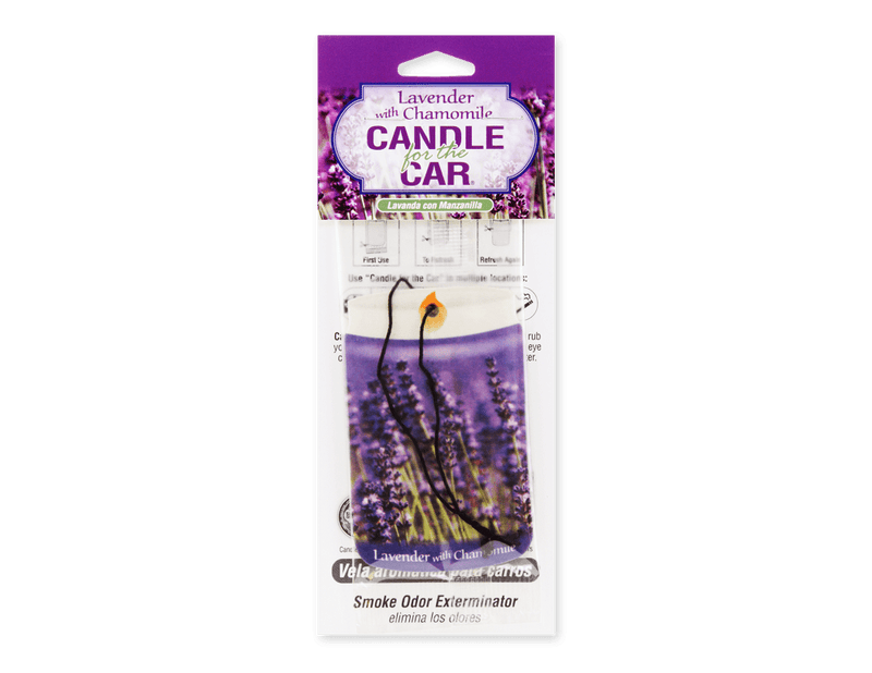 Lavender with Chamomile Car Air Freshener with odor busting enzymes