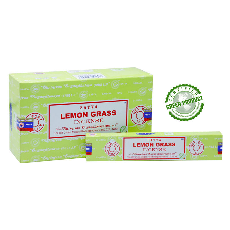 Lemon Grass Incense 15 Gms - Satya