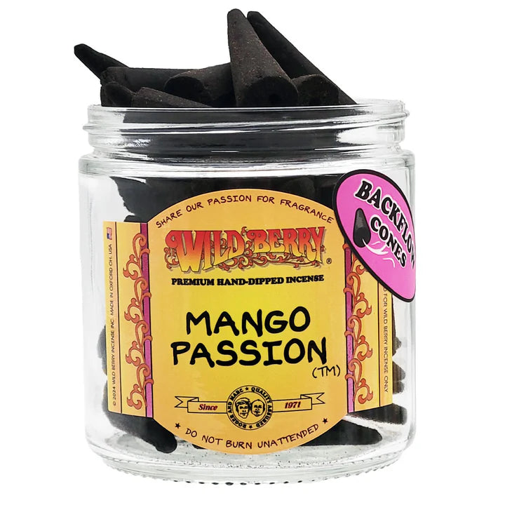 Mango Passion Wild Berry Backflow Cones