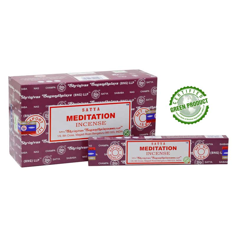 Meditation Incense 15 Gms - Satya