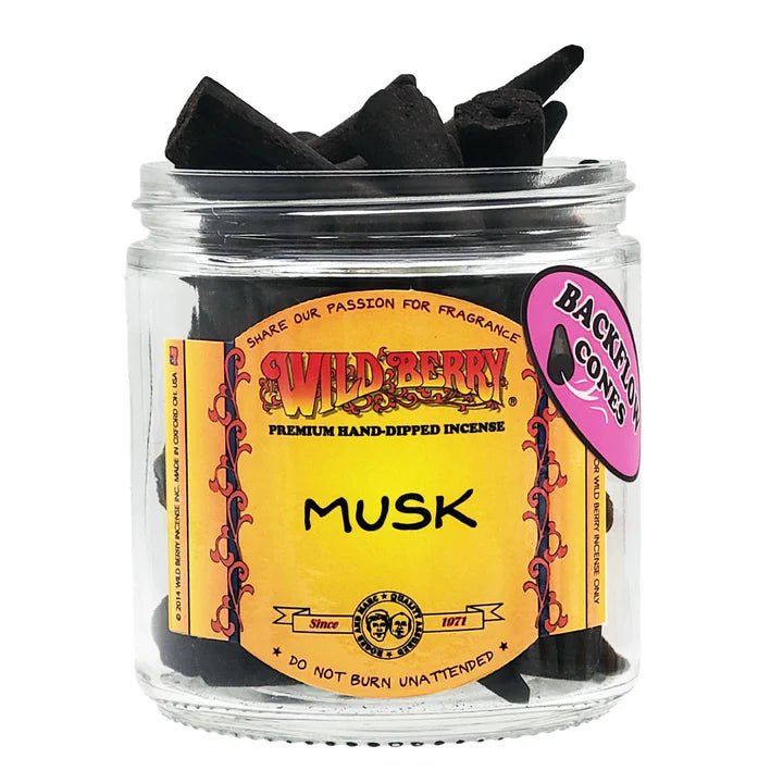 Musk Wild Berry Backflow Cones - Nothing But Scents