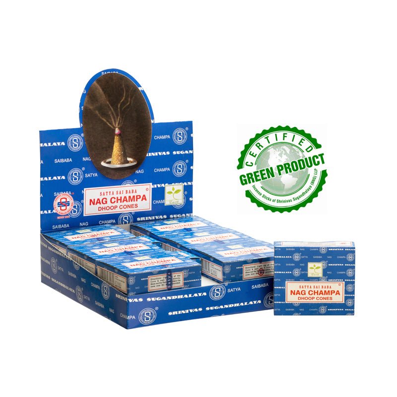 Nag Champa - Satya Incense Cones - Nothing But Scents