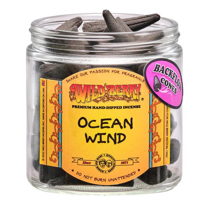 Ocean Wind Wild Berry Backflow Cones - Nothing But Scents