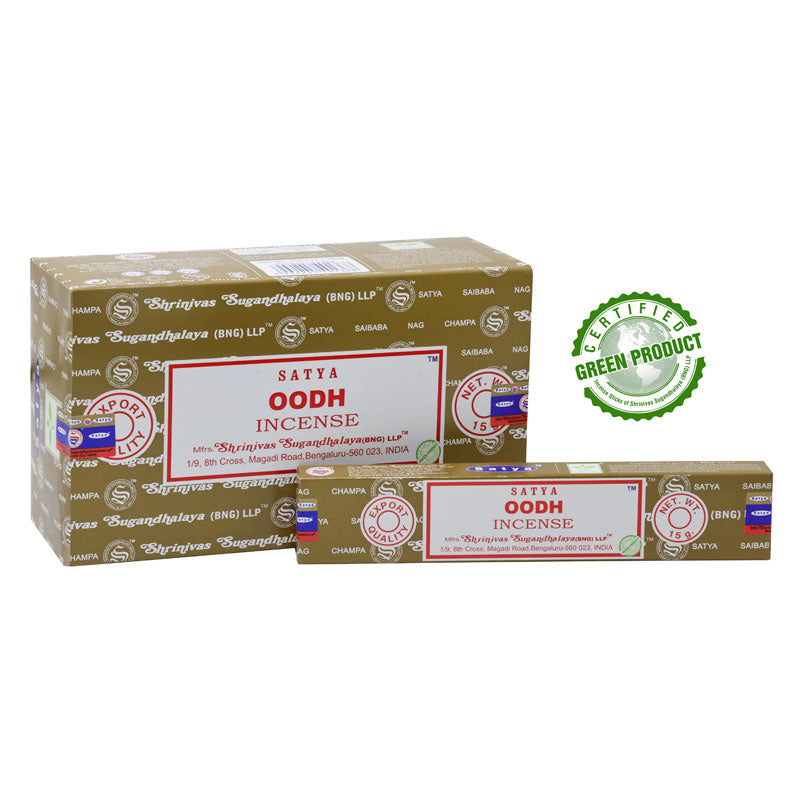 Oodh Incense 15 Gms - Satya