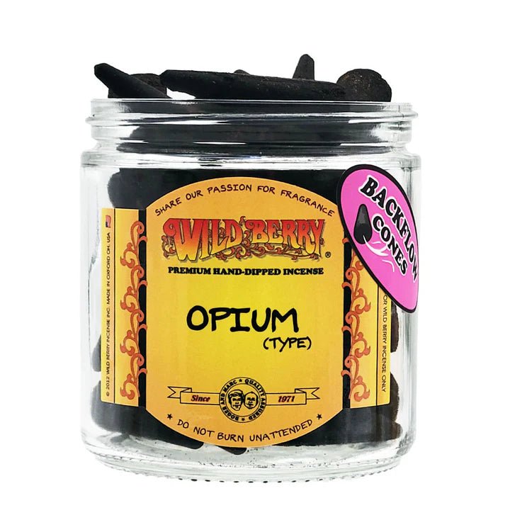 Opium (type) Wild Berry Backflow Cones - Nothing But Scents