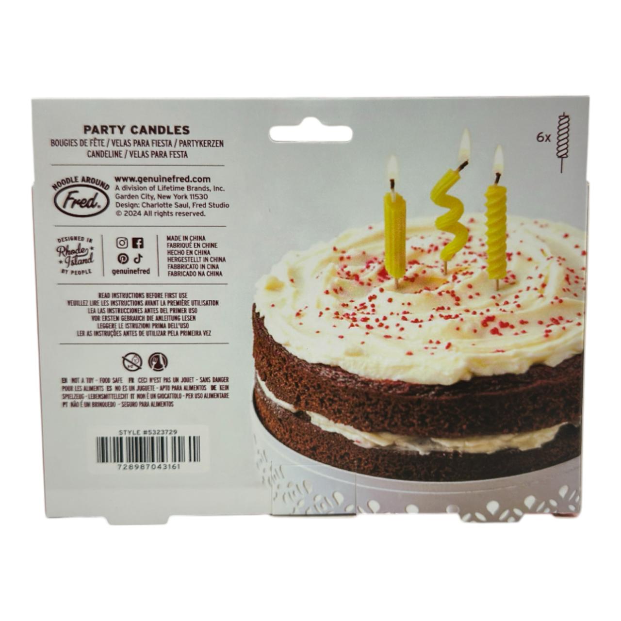 Party Candles - Pasta Party