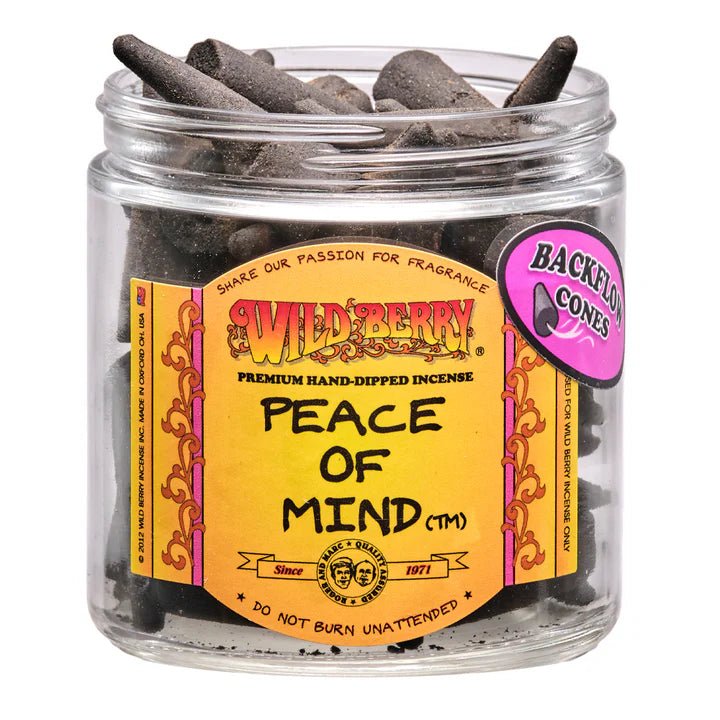 Peace of Mind Wild Berry Backflow Cones - Nothing But Scents
