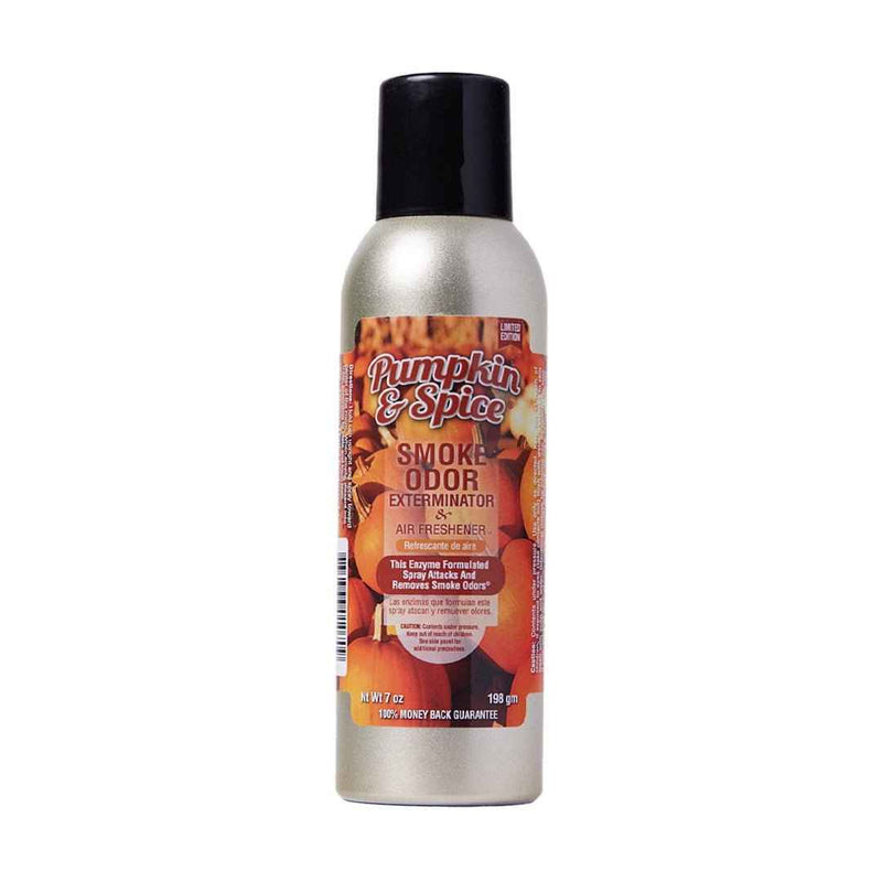 Pumpkin & Spice enzyme spray adding cozy fall scent to campers and RVs
