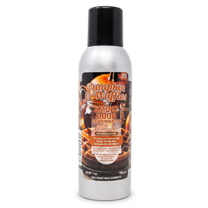 Pumpkin Waffles Smoke Odor Exterminator air freshener spray with a sweet autumn scent to eliminate tough smoke odors