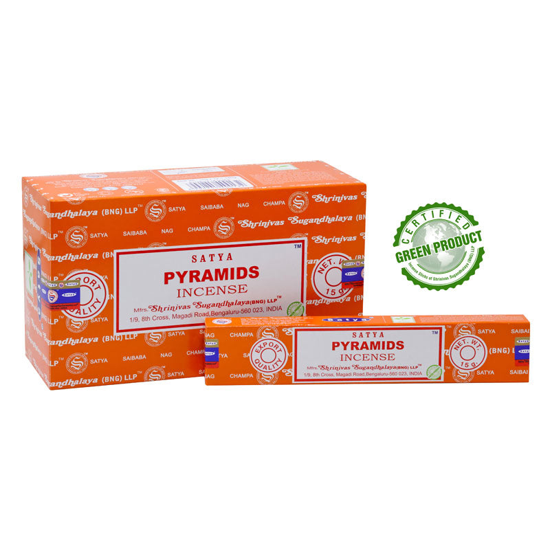 Pyramids Incense 15 Gms - Satya