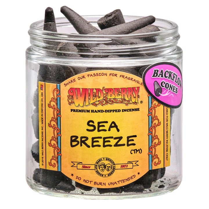 Sea Breeze Wild Berry Backflow Cones - Nothing But Scents