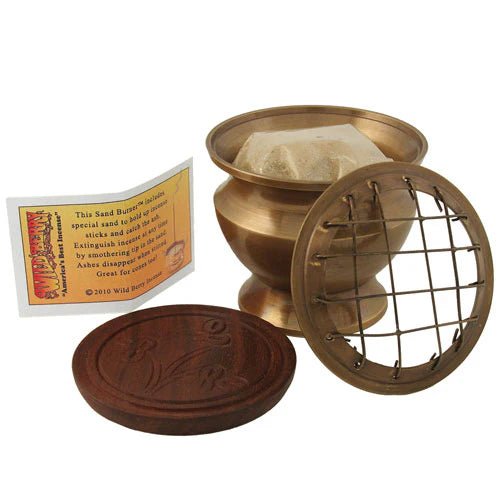 Small Sand Burner w/Plate - Nothing But Scents