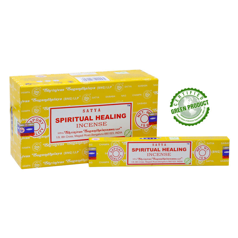 Spiritual Healing Incense 15 Gms - Satya